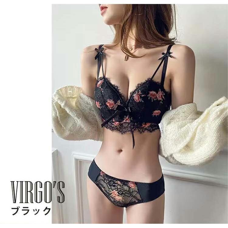 ブラジャー ショーツセット下着女性 脇高 脇肉 補正 谷間 ノンワイヤーブラ 美胸 20代 30代 40代 50代 下着レディース 3/4カップ | ブランド登録なし | 13