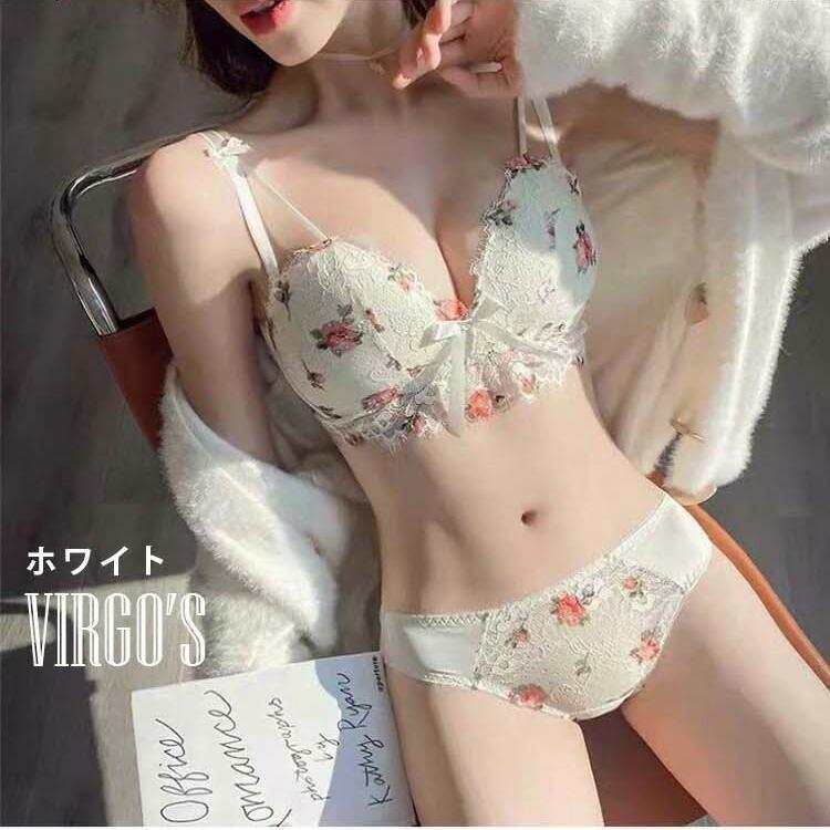ブラジャー ショーツセット下着女性 脇高 脇肉 補正 谷間 ノンワイヤーブラ 美胸 20代 30代 40代 50代 下着レディース 3/4カップ | ブランド登録なし | 09