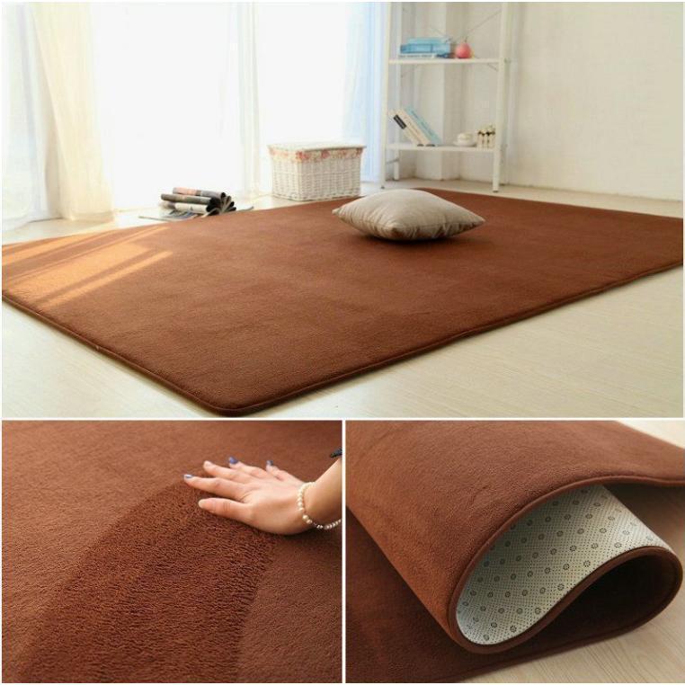 ラグ カーペット 洗える 3畳 おしゃれ オールシーズン 200×250 防ダニ ラグマット 滑り止め付 コーラルフリース ラグマット 滑り止め付 | ブランド登録なし | 02