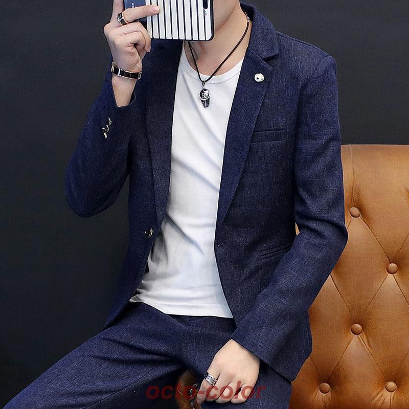 カジュアルスーツ 上下2点セット メンズ Men's suits セットアップ ストレッチ 上下 40代 50代テーラード ジャケット | ブランド登録なし | 03