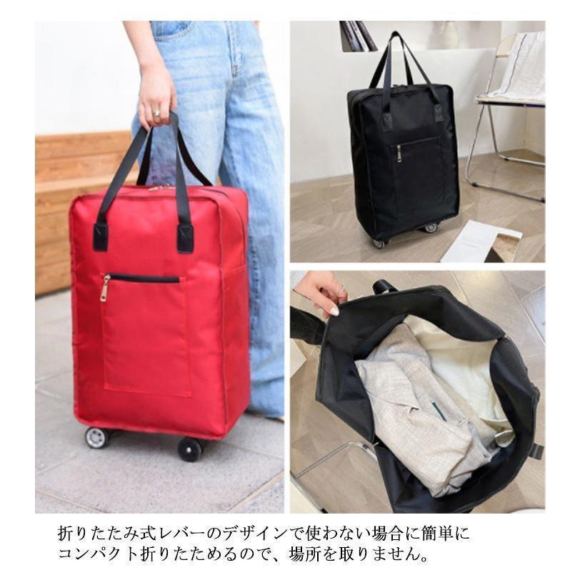 防水 ショッピングカート ソフトキャリーケース キャリーお買い物カート トートキャスター付き 折りたたみ レディース | ブランド登録なし | 13