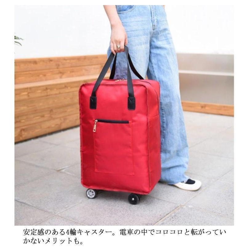 防水 ショッピングカート ソフトキャリーケース キャリーお買い物カート トートキャスター付き 折りたたみ レディース | ブランド登録なし | 08