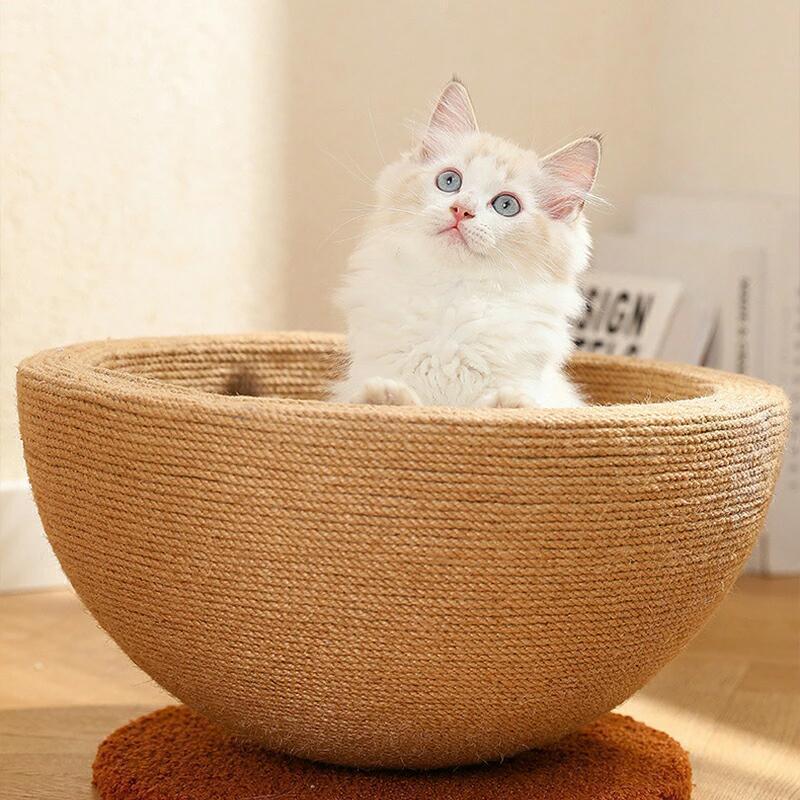 インテリアを邪魔しない大きな爪とぎ 2in1多機能猫爪とぎ 猫ねこベッド 爪磨き つめとぎ かわいい 猫おもちゃ ネコベッド つめとぎ 爪研ぎ 麻 | ブランド登録なし | 11