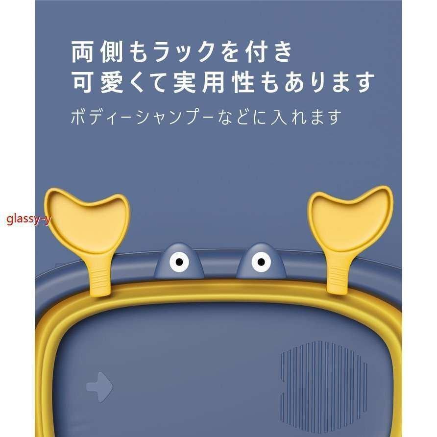 ベビーバス 折りたたみ 滑り止め 折りたたみバスタブ ペットバスタブ 犬 猫 小型 ペット お風呂 滑り止め シャワーヘッド穴付き つけ置き | ブランド登録なし | 10