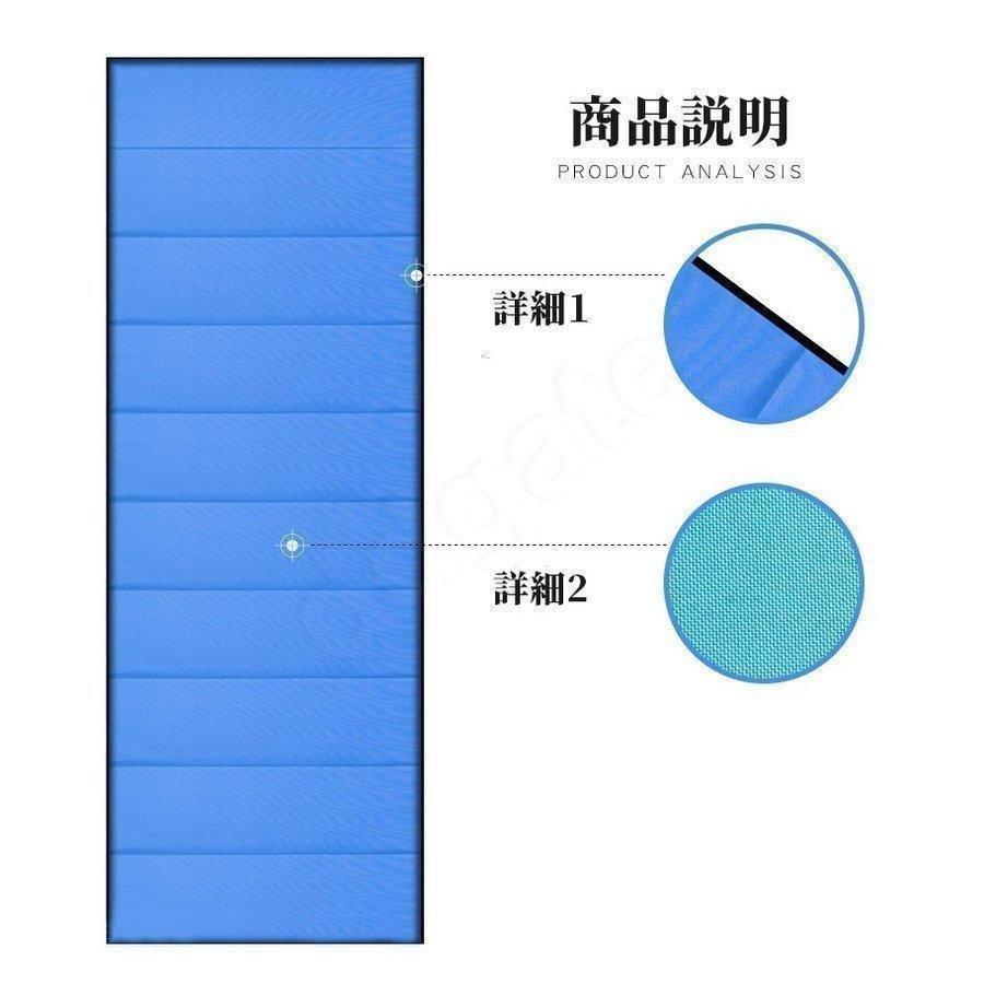 キャンプ マット 折りたたみ マットレス シングル 190cm×70cm 厚手 クッションマット 折り畳み 軽量 キャンプマット | ブランド登録なし | 05