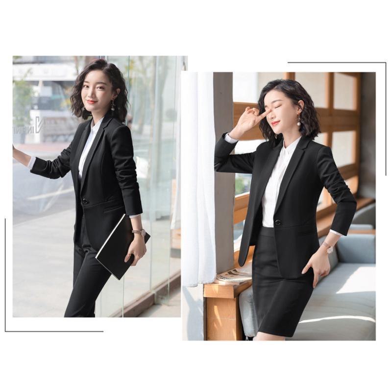 スーツ レディース パンツスーツ 2/3点セット ビジネス フォーマル リクルートスーツ OL通勤 事務服 テーラード 女性 就活 面接 細身 | ブランド登録なし | 06