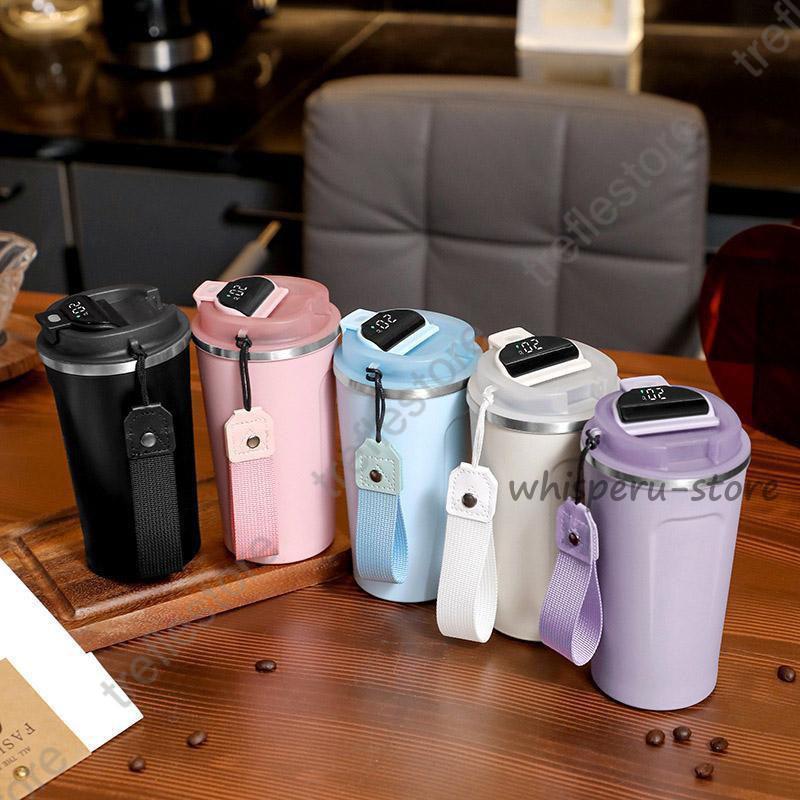 タンブラー 水筒 510ml 蓋付き 大容量 真空断熱 オフェンス 保温 保冷 持ち運び マグボトル 二重構造 ステンレス コーヒーカップ | ブランド登録なし | 03