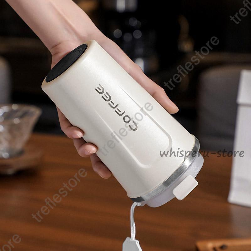 タンブラー 水筒 510ml 蓋付き 大容量 真空断熱 オフェンス 保温 保冷 持ち運び マグボトル 二重構造 ステンレス コーヒーカップ | ブランド登録なし | 05