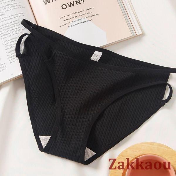 紐パン 紐ショーツ ヒモパン パンツ パンティー 単品 レディース インナー 女性下着 ランジェリー リブ 単色 ソリッドカラー S 快適な着け心地 通気性 | ブランド登録なし | 15