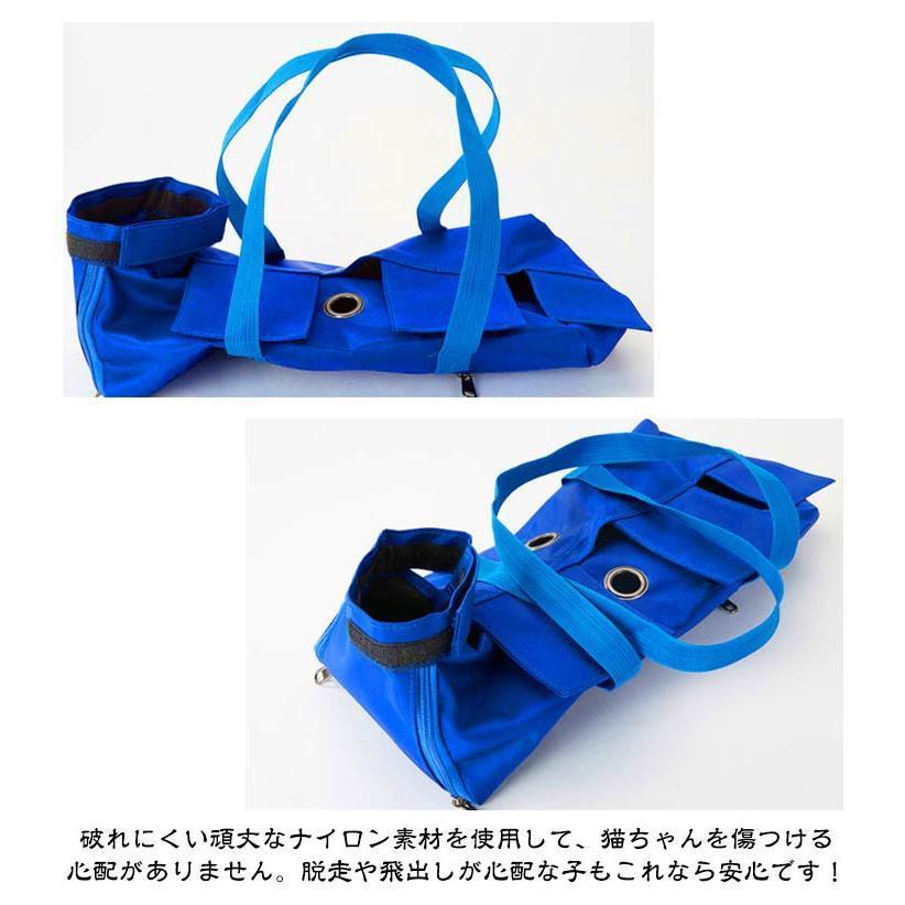 猫 保定袋 キャット グルーミングバッグ 点滴 コントロールバッグ 猫用品 おちつく袋 猫保定袋 介護 爪きり 投薬 歯ブラシ 点眼 補助具 引っかき | ブランド登録なし | 18