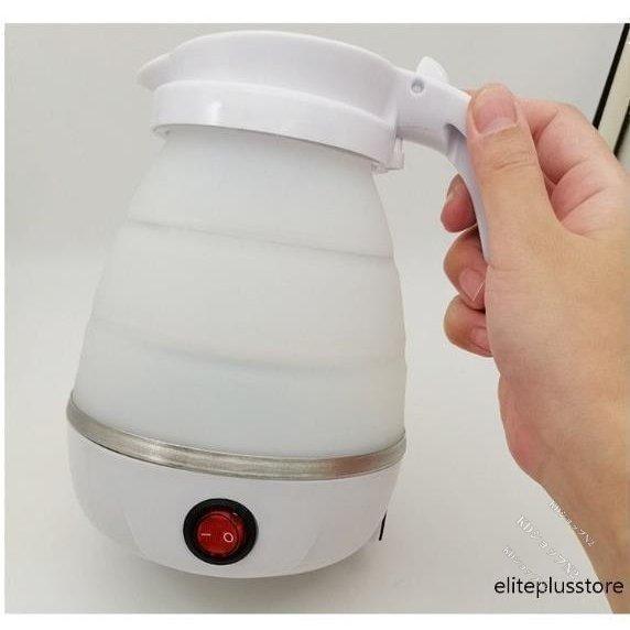 電気ケトル 折りたたみ 0.6L 大容量 多機能 電気鍋 旅行用電気ポット 110V対応 トラベルケトル 持ち運びが簡単 海外旅行 出張 自宅用 | ブランド登録なし | 04