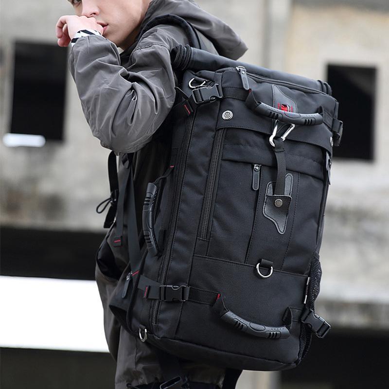 バックパック リュックサック登山リュック 軽量 アウトドア メンズ レディース 50L大容量収納 撥水 3Way 防災 防震 アウトドア 遠足 旅行 | ブランド登録なし | 18