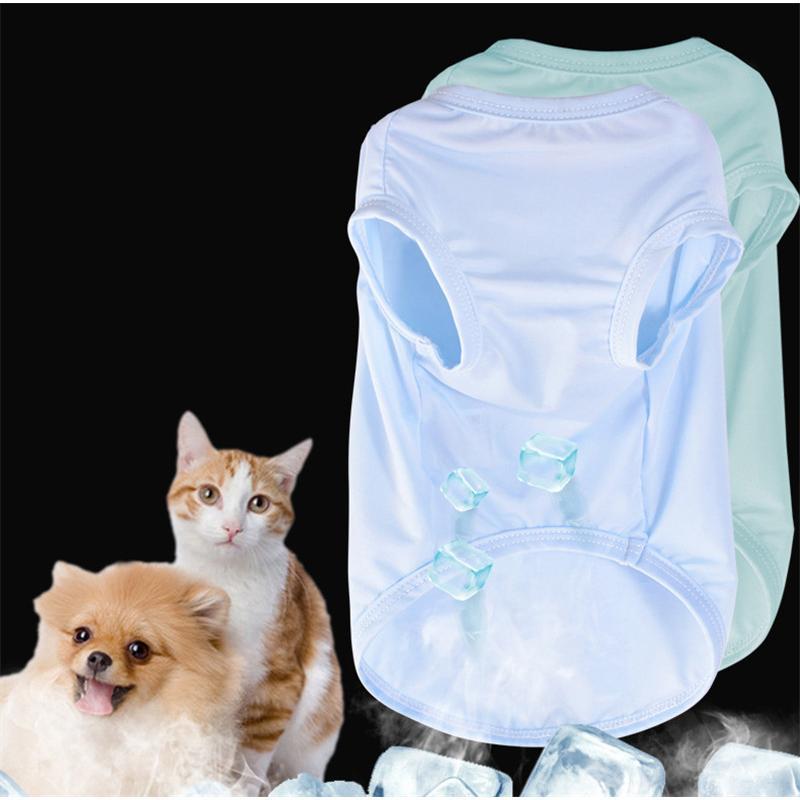 ペット クール 犬 猫 熱中症対策 ひんやり 冷感服 アイスシルク 小型犬 中型犬 接触冷感 通気性 軽量 涼しい 暑さ対策 お散歩 | ブランド登録なし | 09