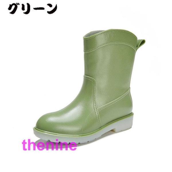 レインブーツ レディース 女性用 柔らかい 長靴 防水 撥水 軽量 軽い ロング かわいい | ブランド登録なし | 07