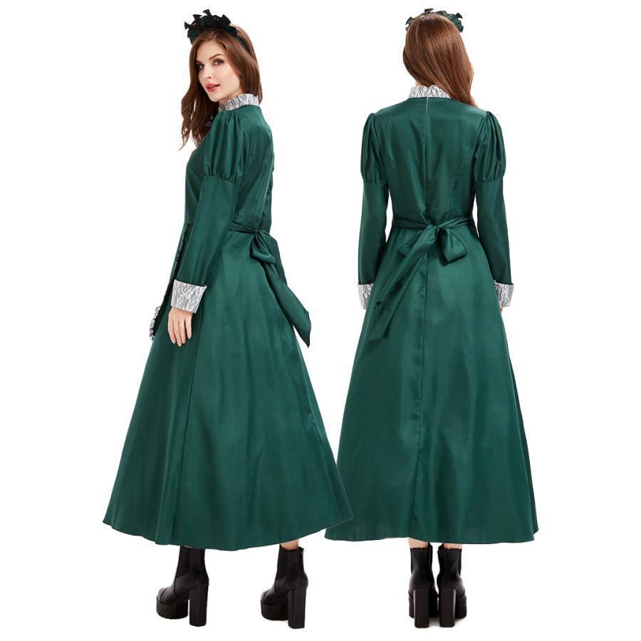 ［ハロウィン コスプレ メイド］洋館メイド [ホーンテッドマンション クラシック 中世 メイド服 コスプレ 2SET ハロウィン イベント 衣装 | ブランド登録なし | 11