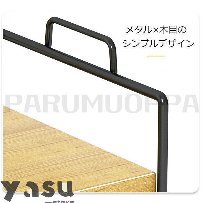 机上ラック 棚 オープンラック 1段 2段式 幅37cm デスク上収納 卓上棚 スチールラック おしゃれ 収納 組立簡単 オープンシェルフ 本棚 小さい 卓上収納 | ブランド登録なし | 05