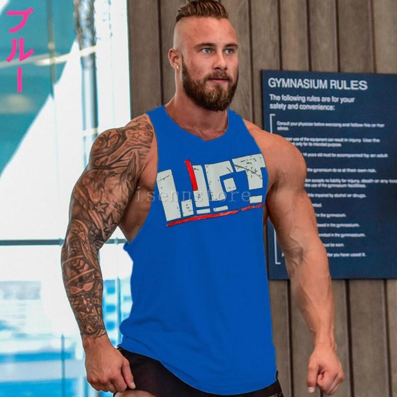 夏 筋トレ フィットネスウェア ノースリーブ トップス メンズ タンクトップ スポーツウエア ジムウェア トレーニング カジュアル 吸汗速乾 男性用 | ブランド登録なし | 06
