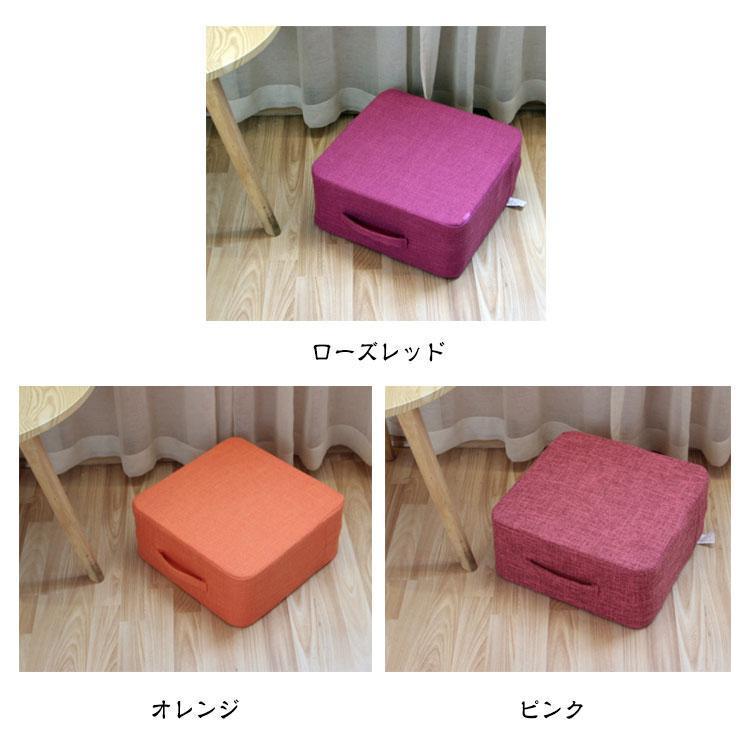 トランポリン クッション 座布団 四角 スクエアクッション 北欧風 40*40*22cm フロアクッション 室内用 厚手 座ぶとん 大判 クッション | ブランド登録なし | 08