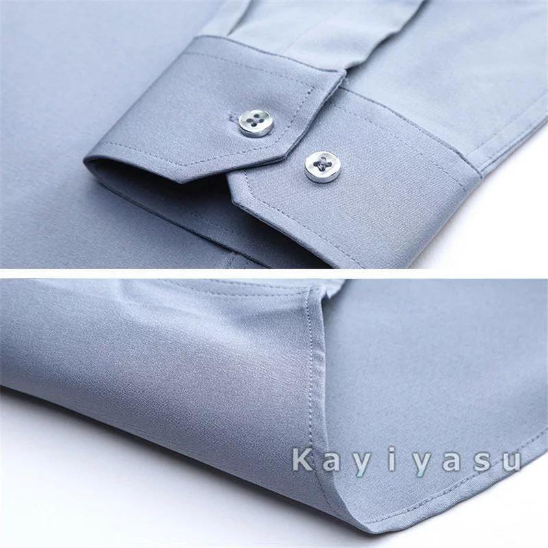 ワイシャツ メンズ 長袖 形態安定 アイシャツ i-Shirt ノーアイロン ストレッチ サラリーマン ビジネス シャツ スリム カッターシャツ |  | 16