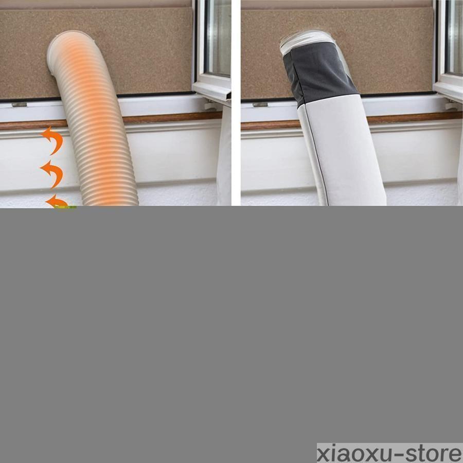 スポットクーラー 空調排気ホースカバー 空調排気ダクトカバー 換気用ホースカバー 伸縮ホースカバー フレキシブルホース 断熱ホースカバー | ブランド登録なし | 04