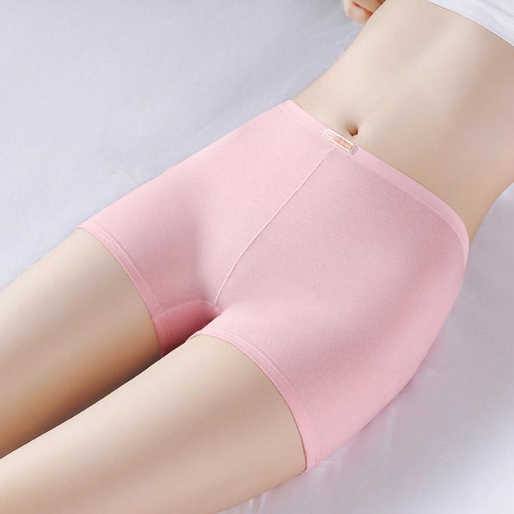 コットン よく伸びる レディース ショーツ 快適 深め 1分丈 パンツ 美尻 パンティ 下着 締め付けない 立体成型 ずり上がらない 3枚組 着回ししやすい | ブランド登録なし | 01