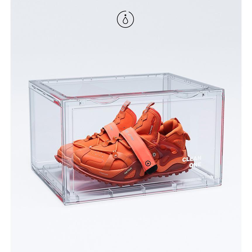 シューズボックス クリア スニーカーボックス 1個セット シューズケース シューズラック 靴 収納 棚 透明 横型 SHOES CASE BOX | ブランド登録なし | 04