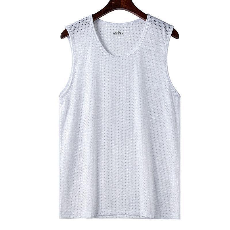 タンク メンズ インナー メッシュ 速乾 通気 ス ノースリーブ スポーツ Tシャツ ポイント消化 ひんやり 涼しい | ブランド登録なし | 01