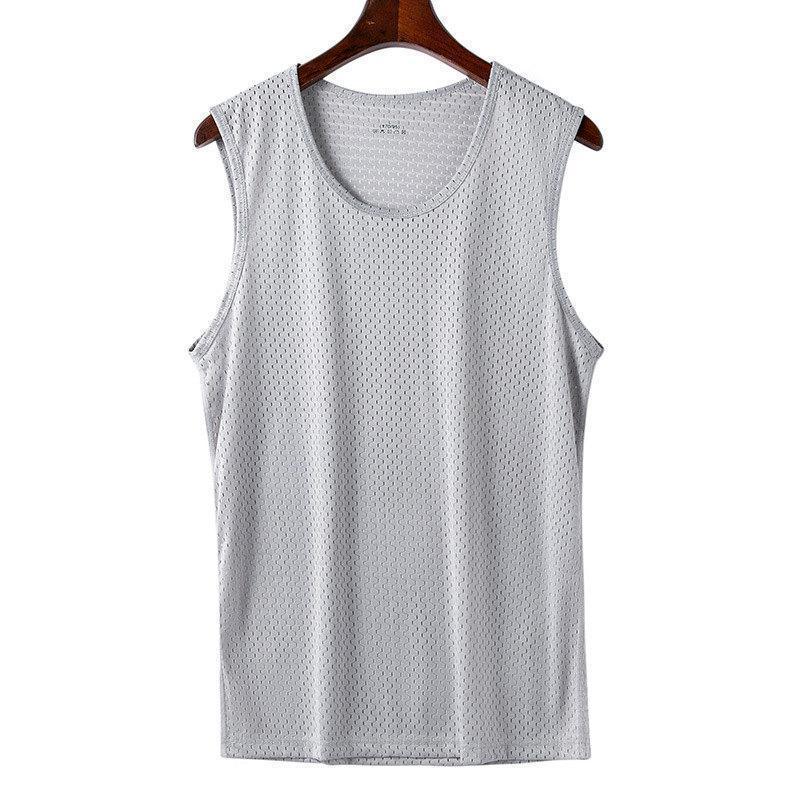 タンク メンズ インナー メッシュ 速乾 通気 ス ノースリーブ スポーツ Tシャツ ポイント消化 ひんやり 涼しい | ブランド登録なし | 04