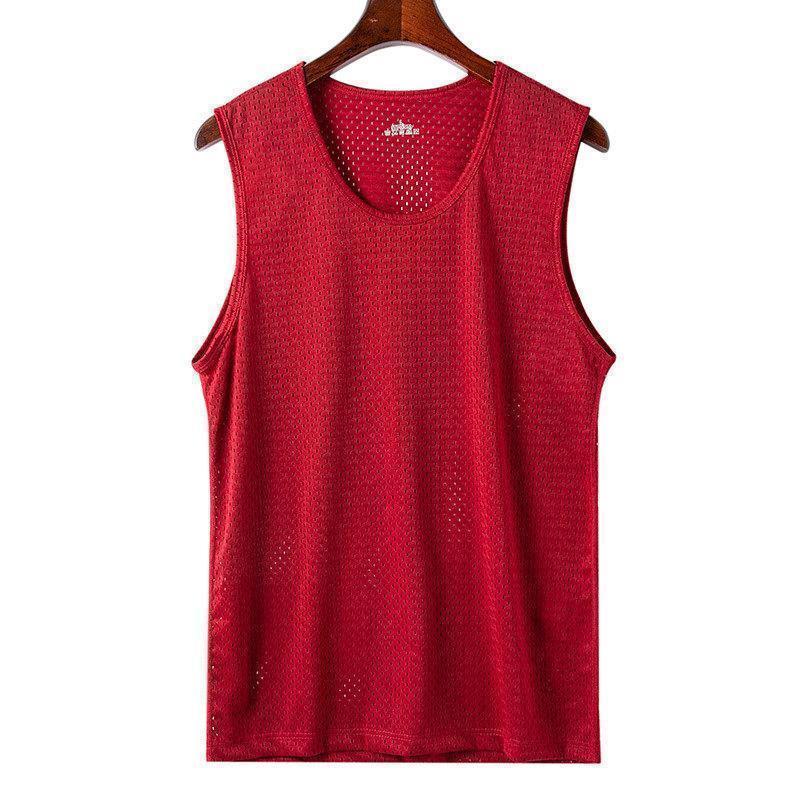 タンク メンズ インナー メッシュ 速乾 通気 ス ノースリーブ スポーツ Tシャツ ポイント消化 ひんやり 涼しい | ブランド登録なし | 05
