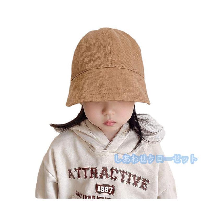 子供帽子 日除け キッズ帽子 ベビー帽子 サンハット 夏用 子供 あご紐付き サイズ調整 つば付き 日よけ帽子 紫外線対策 男の子 女の子プール海公園 | ブランド登録なし | 04