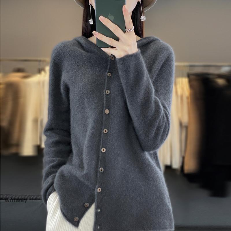 カーディガン ニットカーディガン レディース 春秋冬 秋服 長袖 通勤 通学 求職活動 洗える ウォッシャブル シンプル ロング 30代 40代 50代 | ブランド登録なし | 15