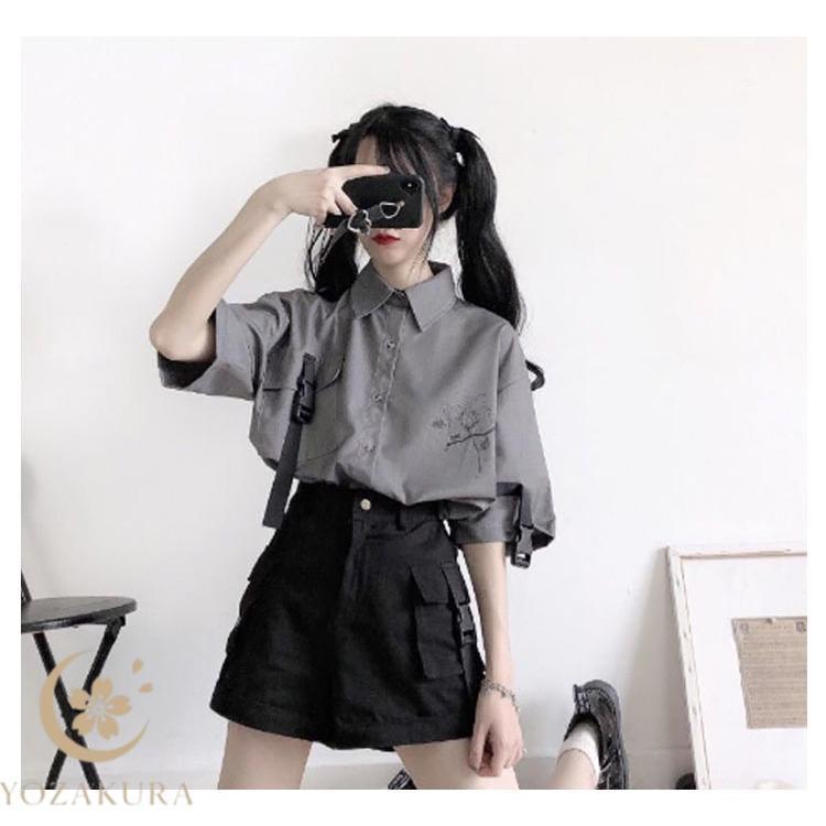 セットアップ 春 サブカル 半袖シャツ 地雷系 薄手 レディース パンツ ス かわいい サブカル ブラウス 服 量産型 ゆったり 秋 夏 可愛い | ブランド登録なし | 15