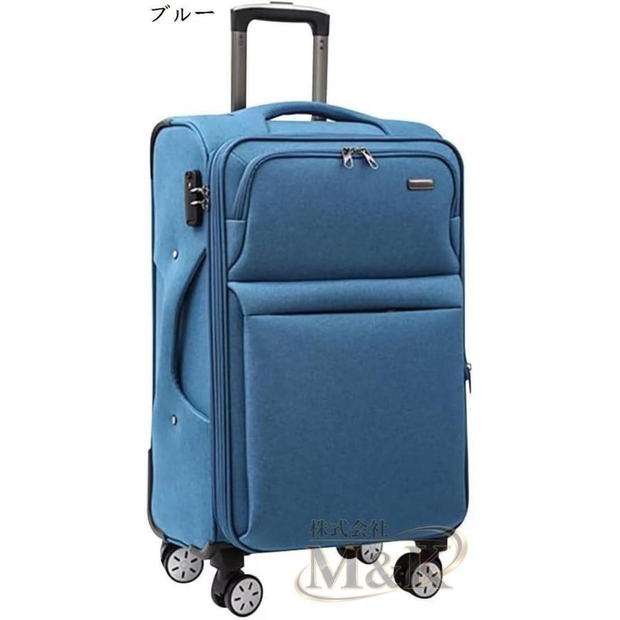 キャリーケース 布製 スーツケース 63L キャリーバッグ 拡張機能付き 生活雑貨 機内持ち込み 軽量 大型 布 旅行 収納バッグ | ブランド登録なし | 12