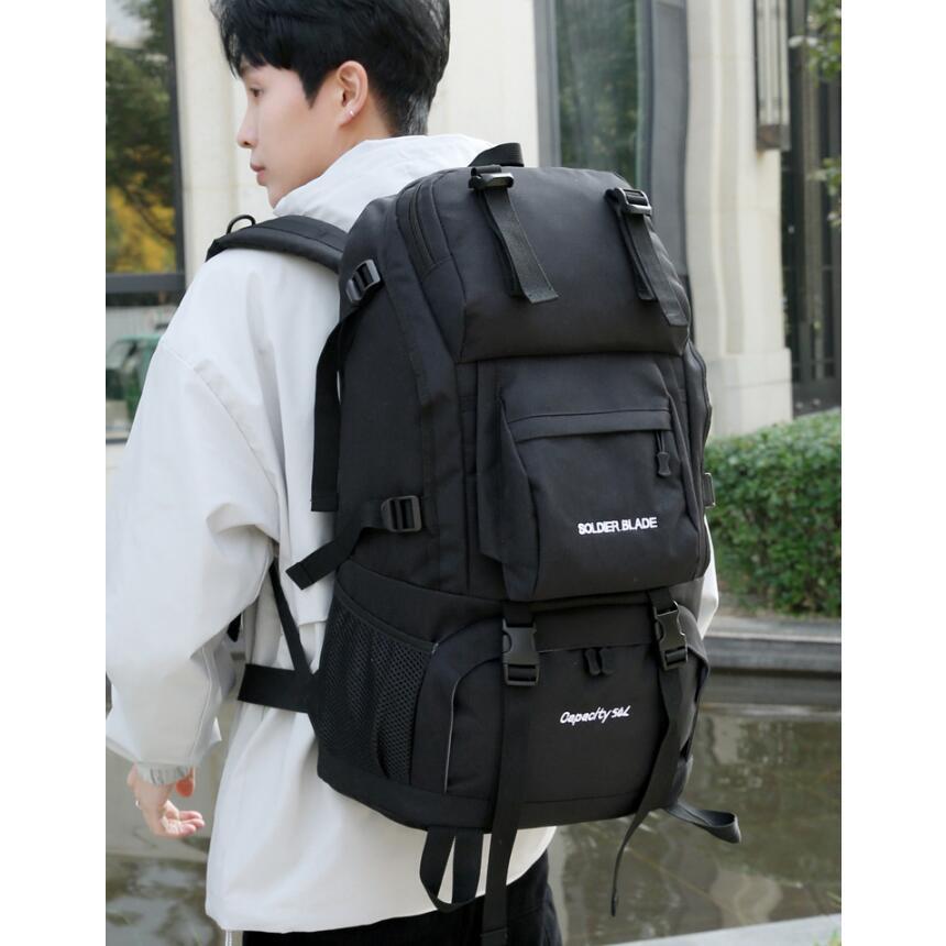 バック リュック 大容量 軽量 撥水 登山用 レディース メンズ サック 50L 防災 旅行 おしゃれ リュック 男女兼用 通学 アウトドア用品 | ブランド登録なし | 07