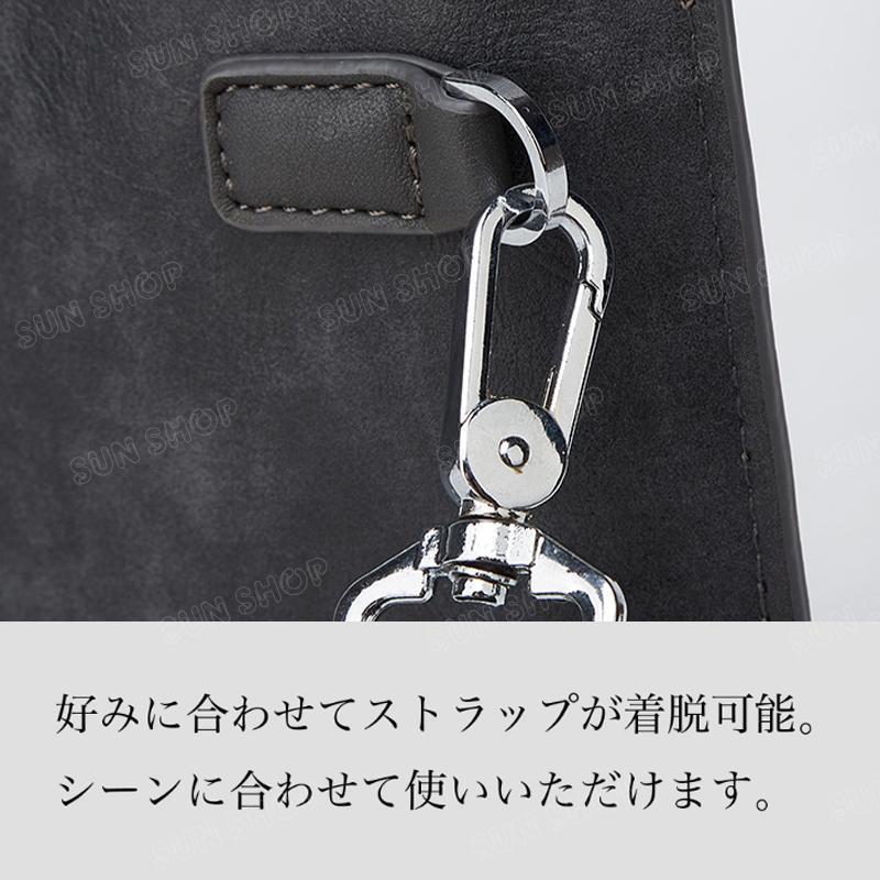 クラッチバッグ メンズ セカンドバッグ PUレザー ハンドバッグ 小さめ 人気 結婚式 おしゃれ シンプル ビジネス 手持ち 冠婚葬祭 コンパクト | ブランド登録なし | 06