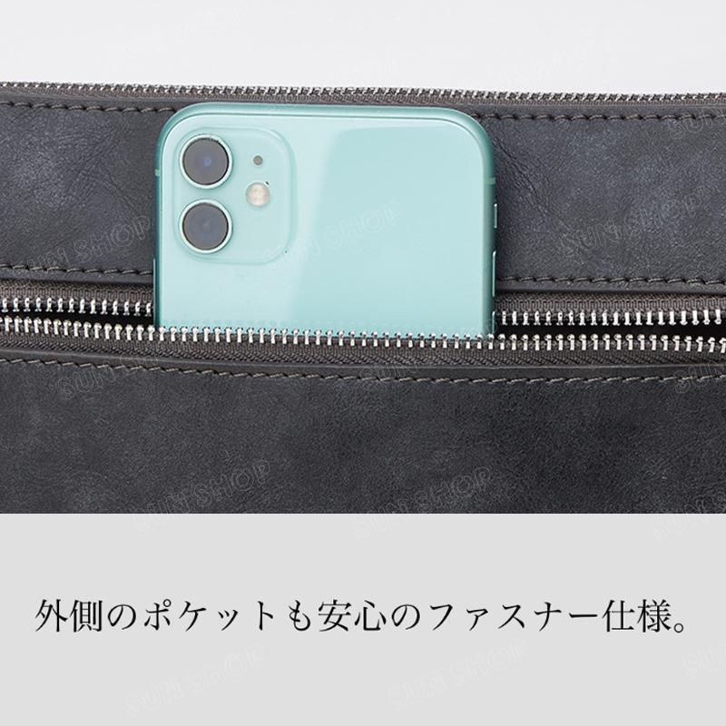 クラッチバッグ メンズ セカンドバッグ PUレザー ハンドバッグ 小さめ 人気 結婚式 おしゃれ シンプル ビジネス 手持ち 冠婚葬祭 コンパクト | ブランド登録なし | 07