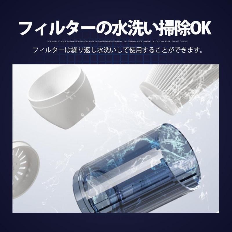 ハンディークリーナー 車 強力 掃除機 クリーナー コードレス 15000Pa吸引力 USB充電式 小型 ミニ 車載掃除機 車内 狭い 隙間 便利 水洗い 充電式 ハンディ | ブランド登録なし | 13