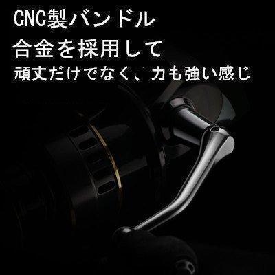 淡水釣り 海水 淡水 釣り具 リール ハニカムスピニングリール ブラック ドラグ力10KG ギア比5.2:1 | ブランド登録なし | 01