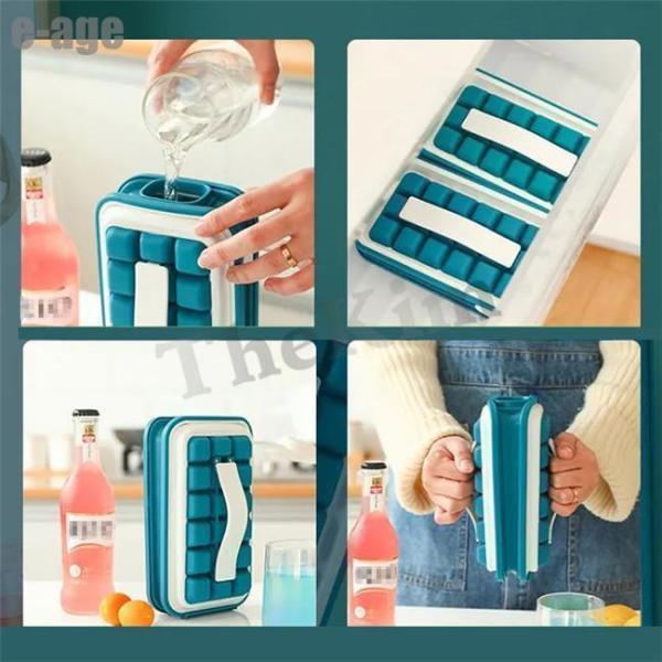 2in1 製氷皿 製氷器 アイストレー アイスボール ボトル 水筒 氷 丸氷 製氷 氷作る 家庭用 水筒型 両用 アイスメーカー 小型 簡単 製菓道具 | ブランド登録なし | 11