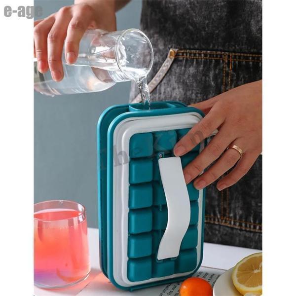 2in1 製氷皿 製氷器 アイストレー アイスボール ボトル 水筒 氷 丸氷 製氷 氷作る 家庭用 水筒型 両用 アイスメーカー 小型 簡単 製菓道具 | ブランド登録なし | 04