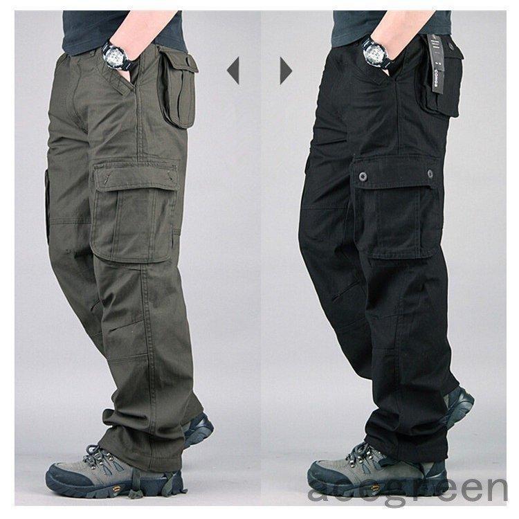 カーゴパンツ メンズ 秋冬 作業用 ミリタリーパンツ メンズ カラーパンツ ポケット 便利 ミリタリー カーゴパンツ　スウェットパンツ | ブランド登録なし | 08