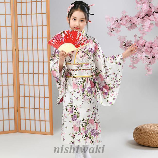 浴衣 子供 ワンピース 女の子帯 110 120 130 140 浴衣セット 和柄 花柄 夏祭り 花火大会 バレンタインデー |  | 13