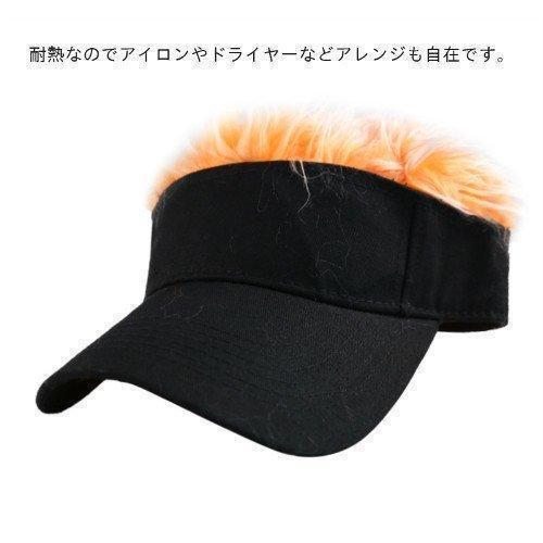 カツラ付き帽子 帽子一体型 帽子用ウィッグ 自然 髪付き帽子 50-60 cm調節できます 変装 ファッション 使いやすい メンズ　カッコイイ | ブランド登録なし | 06