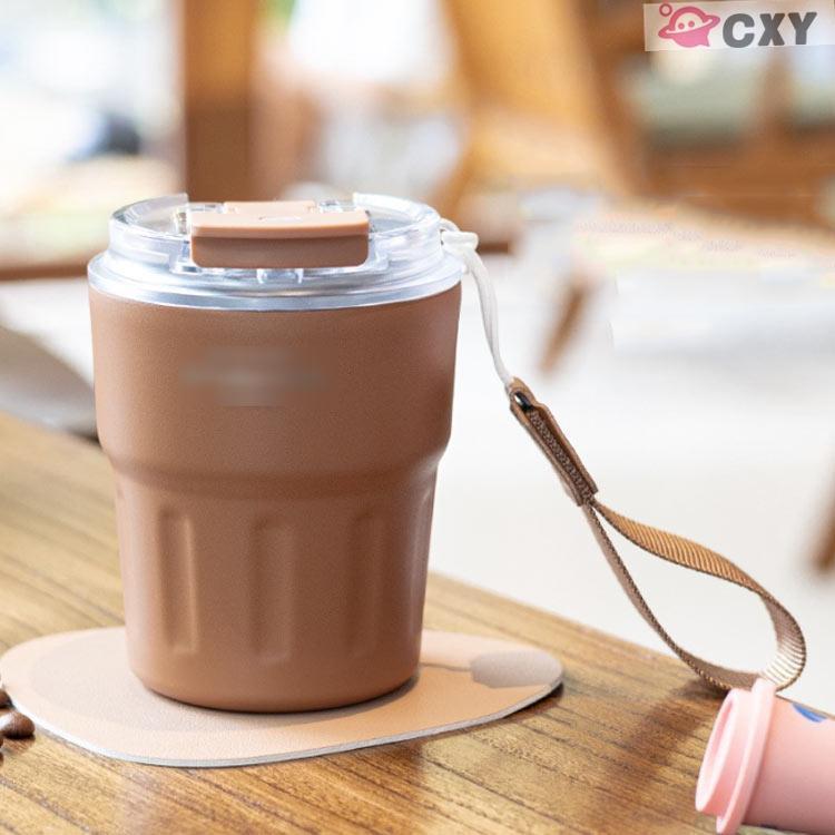 2WAY タンブラー 保温 保冷 水筒 蓋付き ストロー付き 水筒 おしゃれ こぼれない設計 ステンレス 290ml/360ml/600ml 小容量 | ブランド登録なし | 03