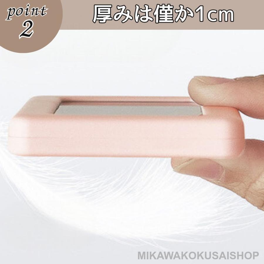 デジタル置き時計 デジタル置時計 電池 置時計 デジタル 薄型 黒 小型 白 湿度 四角 静か 温度 無音 秒針 ミニ 小さめ 小さい | ブランド登録なし | 02