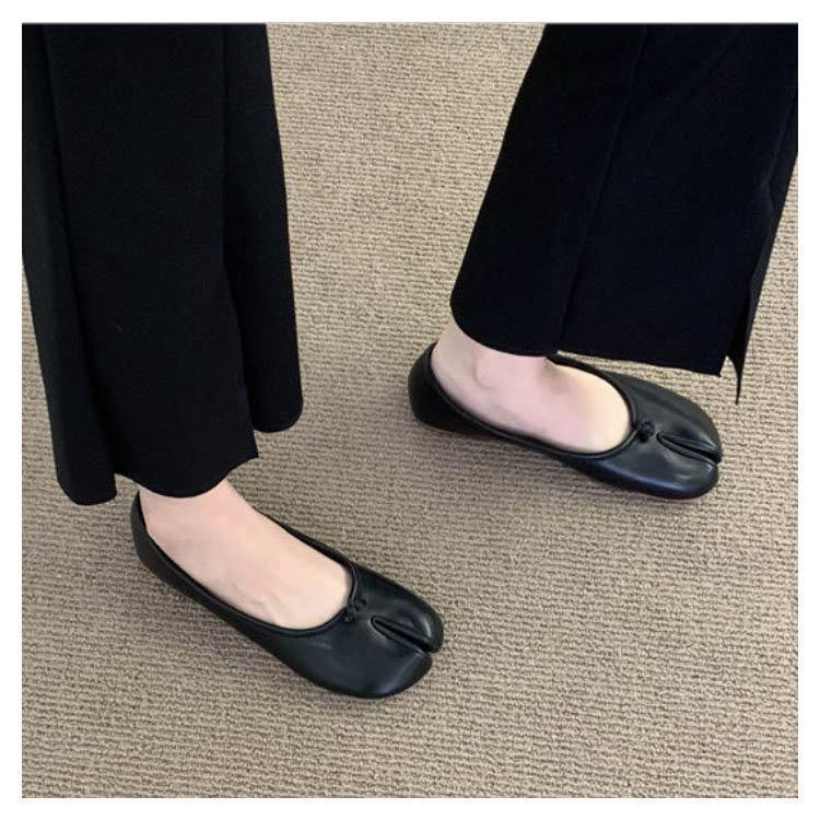 足袋 パンプス レディース 足袋シューズ 靴 痛くない 脱げない 足袋 バレエシューズ タビパンプス フラットシューズ ぺたんこ 外反母趾 柔らかい | ブランド登録なし | 11