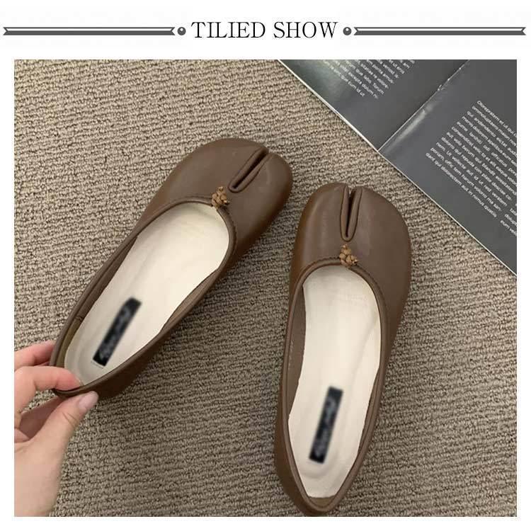 足袋 パンプス レディース 足袋シューズ 靴 痛くない 脱げない 足袋 バレエシューズ タビパンプス フラットシューズ ぺたんこ 外反母趾 柔らかい | ブランド登録なし | 14