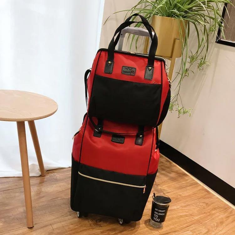 キャリーバッグ リュックの2点セット！機内持ち込み キャリーバッグ 360度回転 キャスター付き リュック リュックバッグ 2way 軽量 大容量 ソ | ブランド登録なし | 03