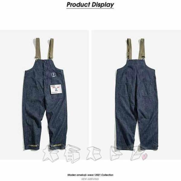 メンズ オーバーオール 切り替 メンズ サロペットパンツ ジーンズ つなぎ オールインワン 作業服 プレゼント 30代 40代 50代 | ブランド登録なし | 11