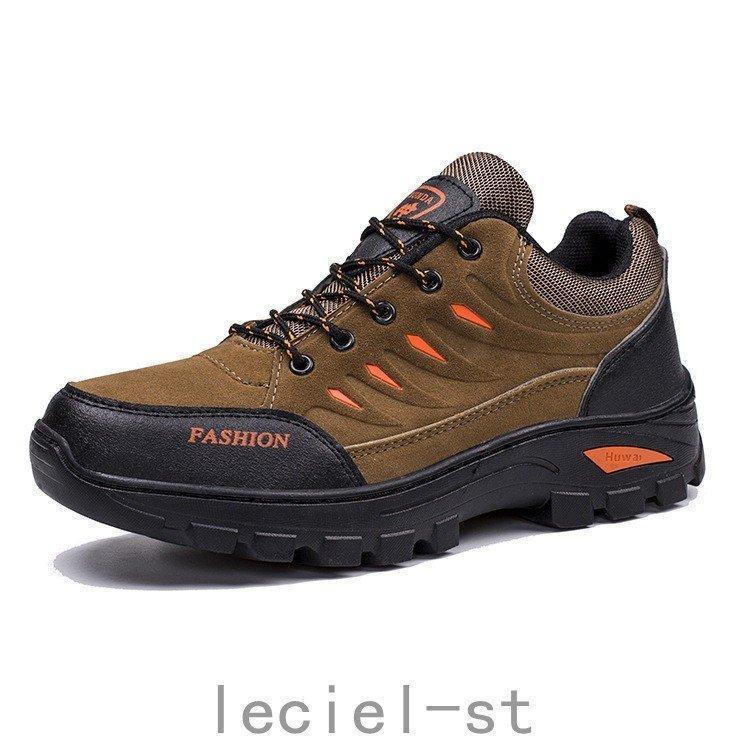 トレッキングシューズ メンズ レディース 防水 登山靴 ハイキングシューズ ミドルカット ハイキング アウトドアシューズ 防滑 | ブランド登録なし | 14